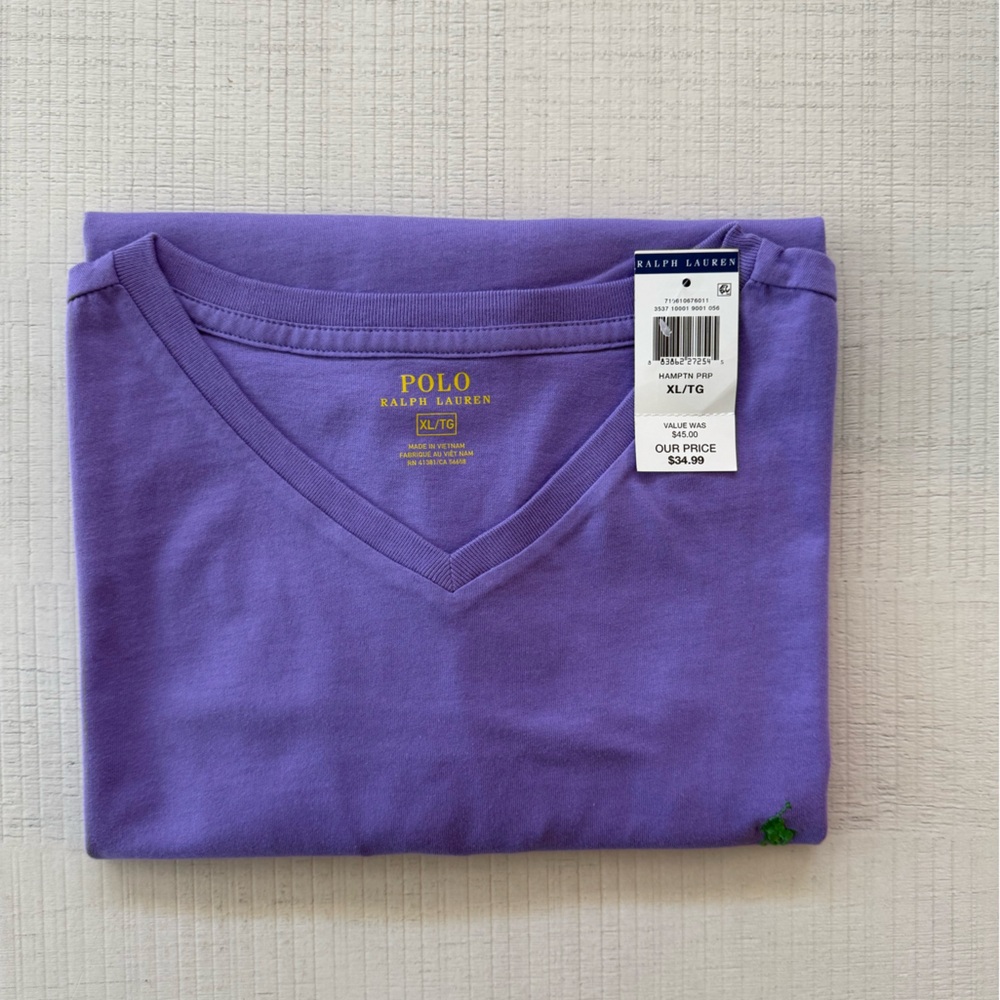 Polo by Ralph Lauren Purple Short Sleeve Tee